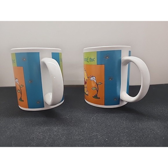 Disney - Winnie the Pooh Coffee Cup / Mug - "Bee friendly...Happy being me..." 2 - Picture 3 of 5